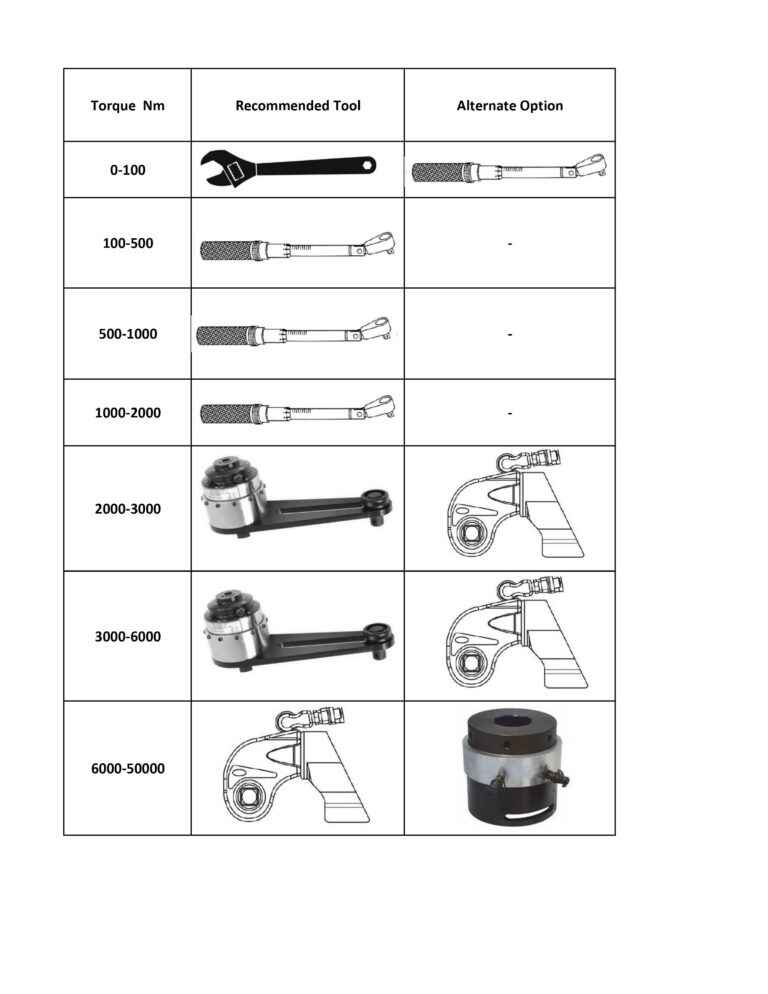 Torque Tool Set